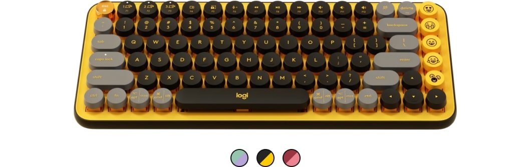 Logitech POP Keys logitech pop keys yellow 1 opt